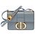 Borsa DIOR 30 Montaigne in Pelle Grigia - 103832 Grigio