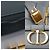Borsa DIOR 30 Montaigne in Pelle Grigia - 103832 Grigio - vista 4