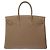 Hermès Borsa HERMES Birkin 35 in Pelle Étoupe - 103844 Taupe - vista 4