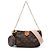 Borsa Louis Vuitton Monogram Multi Pochette Accessoires Marrone