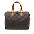 Louis Vuitton Monogram Speedy Bandouliere 25 Handtasche Braun