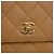 Borsa Chanel CC Quilted Caviar Kelly Top Handle Bag Beige - vista 7