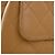 Borsa Chanel CC Quilted Caviar Kelly Top Handle Bag Beige - vista 8