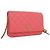 Borsa a tracolla Chanel CC Quilted Lambskin Pearl Crush Wallet On Chain Rosa - vista 10
