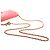 Borsa a tracolla Chanel CC Quilted Lambskin Pearl Crush Wallet On Chain Rosa - vista 14