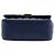 Borsa a tracolla Vicky Small in pelle di agnello blu Saint Laurent - vista 3