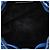 Borsa secchiello Saint Laurent Small Emmanuelle Fringe in camoscio blu - vista 4