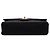 Borsa a Tracolla Chanel Medium Classic Jersey Bijoux Chain Double Flap Nera Nero - vista 3