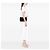 Borsa a Tracolla Chanel Medium Classic Jersey Bijoux Chain Double Flap Nera Nero - vista 6