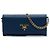 Borsa a tracolla Prada Saffiano Wallet On Chain Blu