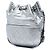 Borsa Gabrielle Small in pelle di vitello invecchiata metallizzata matelassé argento Chanel - vista 2
