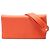 Borsa a tracolla Orange LOEWE in lino e vitello goffrato Anagram Vega Arancione