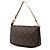 Borsa a tracolla Louis Vuitton Monogram Pochette Accessoires Marrone - vista 2