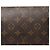 Borsa a tracolla Louis Vuitton Monogram Pochette Accessoires Marrone - vista 6