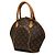 Borsa Louis Vuitton Monogram Ellipse PM Marrone - vista 2