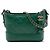Borsa a tracolla Gabrielle Small in vitello invecchiato verde Chanel