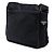 Bolsa Messenger Prada em Tessuto com acabamento em Saffiano e fivela, Preta Preto - vista 2