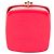 Mini borsa vanity Chanel CC matelassé in vernice rosa - vista 3