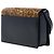 Borsa Bellechasse Saint Laurent Medium in pelle di vitello nera e camoscio leopardato Nero - vista 2