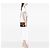 Borsa Bellechasse Saint Laurent Medium in pelle di vitello nera e camoscio leopardato Nero - vista 6