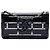 Borsa a tracolla orizzontale Boy Brick in vernice nera e acrilico con cristalli Chanel Nero
