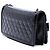 Borsa a tracolla orizzontale Boy Brick in vernice nera e acrilico con cristalli Chanel Nero - vista 2