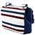 Borsa a patta Chanel Jumbo Stripe in jersey, feltro e corda, bianca Bianco - vista 2
