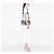 Borsa a patta Chanel Jumbo Stripe in jersey, feltro e corda, bianca Bianco - vista 6