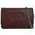 Borsa a tracolla Chanel CC Caviar Wallet On Chain rossa Rosso
