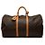 Borsa da viaggio Louis Vuitton Monogram Keepall 55 Marrone