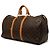 Borsa da viaggio Louis Vuitton Monogram Keepall 55 Marrone - vista 2