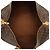 Borsa da viaggio Louis Vuitton Monogram Keepall 55 Marrone - vista 4