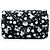 Borsa a tracolla Chanel Medium Chevron Tweed Paint Splatter Double Flap Nera Nero
