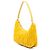 Borsa a tracolla Prada Tessuto Gaufre Re Edition Gialla Giallo - vista 2