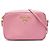 Mini borsa a tracolla Prada Saffiano Lux rosa