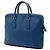 Borsa business Prada Saffiano a righe blu - vista 2