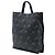 Borsa Tote convertibile morbida Gucci GG Supreme Web Tiger nera Nero - vista 2