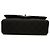 Borsa a tracolla Chanel Small Classic Jersey Double Flap Nera Nero - vista 3