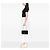 Borsa a tracolla Chanel Small Classic Jersey Double Flap Nera Nero - vista 6