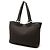 Borsa Tote Gucci GG Denim Abbey con anello a D e tasca, marrone - vista 2