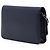 Borsa a tracolla Chanel CC Caviar Wallet On Chain Blu - vista 2