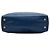 Borsa Tote Aperta Prada Saffiano Lux Blu - vista 3