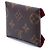 Tarjetero Louis Vuitton Monogram Pochette Kirigami Marrón Castaño - vista 2
