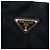Borsa Hobo plissettata Prada Tessuto nera Nero - vista 5