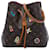 Louis Vuitton Monogram Love Lock Neonoe MM Bucket Bag Braun