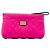 Clutch Louis Vuitton in neoprene scuba rosa con monogramma embossed