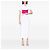 Clutch Louis Vuitton in neoprene scuba rosa con monogramma embossed - vista 6