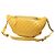 Borsa da vita Classic Bi Chanel in lambskin matelassé giallo - vista 2
