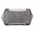 Double Borsa Satchel a doppio manico e doppia tasca Prada Scamosciato and Canapa Grigia Grigio - vista 3