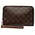 Borsa a pochette Louis Vuitton Monogram Orsay Marrone